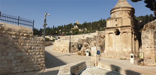 פיתוח טיילת לכהנים בהר הזיתים